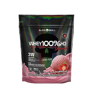 Whey Protein Gourmet 100% HD 450 gr Black Skull
