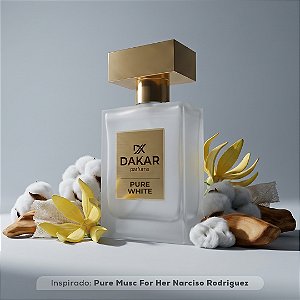 Pure White - Inspiração Olfativa Pure Musc For Her Narciso Rodriguez - 50ml