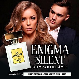 Enigma Silent - Inspiração Olfativa Hundred Silent Ways Nishane - 50ml