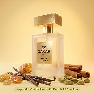 Folia Gerlan - Inspiração Olfativa Vanille Planifolia Extrait 21 Guerlain - 50ml