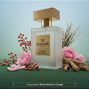 Green Vetiver - Inspiração Olfativa Wild Vetiver Creed - 50ml