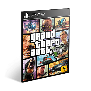 GRAND THEFT AUTO V GTA 5 - PS3 PSN MÍDIA DIGITAL