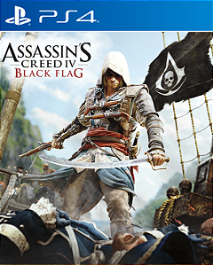 ASSASSINS CREED 4 BLACK FLAG - PS4 - PSN MÍDIA DIGITAL