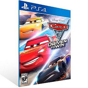 CARS 3 DRIVEN TO WIN - PS4 - PSN MÍDIA DIGITAL