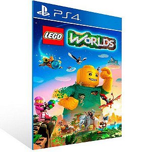 LEGO WORLDS - PS4 - PSN MÍDIA DIGITAL