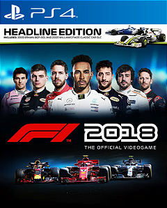 F1 2018 HEADLINE EDITION - PS4 - PSN MÍDIA DIGITAL