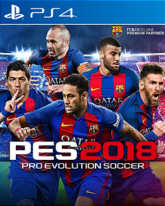 PES 2018 - PS4 - PSN MÍDIA DIGITAL