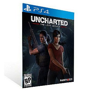 UNCHARTED THE LOST LEGACY - PS4  - PSN MÍDIA DIGITAL