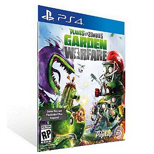 PLANTS VS ZOMBIES GARDEN WARFARE - PS4  - PSN MÍDIA DIGITAL