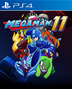 MEGA MAN 11 - PS4 - PSN MÍDIA DIGITAL