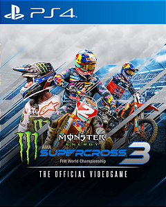 Monster Energy Supercross - The Official Videogame 3 - PS4 - PSN MÍDIA DIGITAL