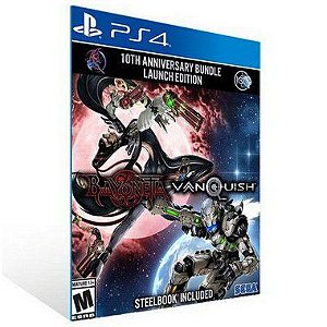 Bayonetta and Vanquish 10th Anniversary Launch Bundle Ps4  - Psn - Mídia Digital