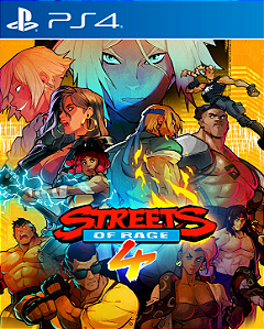 STREETS OF RAGE 4 - PS4 - MÍDIA DIGITAL
