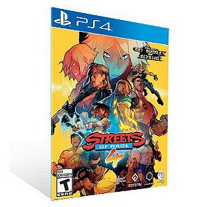 STREETS OF RAGE 4 - PS4 -  MÍDIA DIGITAL