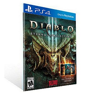 DIABLO III ETERNAL COLLECTION PORTUGUÊS PS4 -  PSN MÍDIA DIGITAL