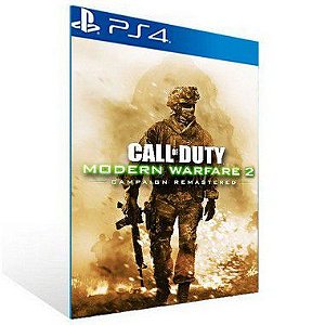Call of Duty Modern Warfare 2 Campaign Remastered Ps4 - Psn - Mídia Digital