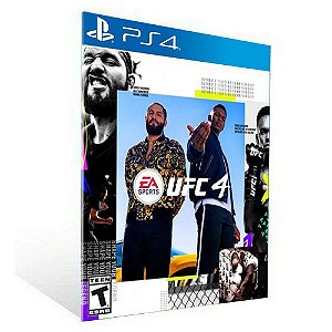 UFC 4  PS4  - MÍDIA DIGITAL
