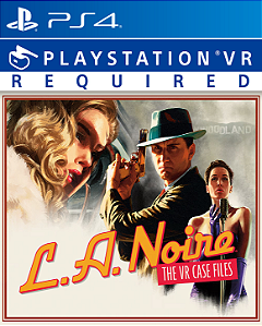 L.A. NOIRE - Versão VR PS4 - PSN MÍDIA DIGITAL