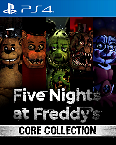 Five Nights at Freddy’s: Core Collection 1, 2 , 3 , 4 - PS4 - PSN - MÍDIA DIGITAL