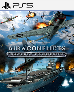 AIR CONFLICTS PACIFIC CARRIERS - PS5 - PSN MÍDIA DIGITAL