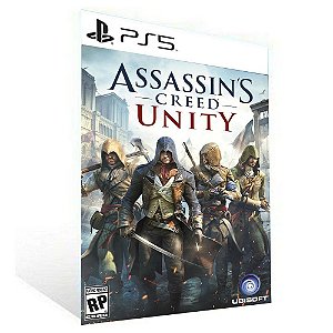 ASSASSINS CREED UNITY -  PS5 - PSN MÍDIA DIGITAL