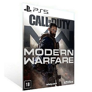 CALL OF DUTY MODERN WARFARE 2019 Portugues -  PS5 - PSN Mídia Digital