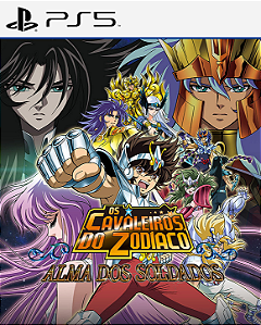 Cavaleiros Do Zodíaco Alma Soldados Português PS5 - PSN - Mídia Digital