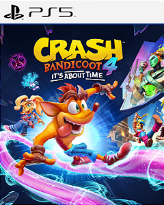 Crash Bandicoot 4 It’s About Time - PS5 PSN MÍDIA DIGITAL
