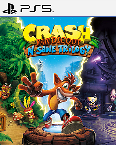 CRASH BANDICOOT N. SANE TRILOGY PS5 - PSN Mídia Digital