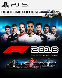 F1 2018 HEADLINE EDITION - PS5 - PSN MÍDIA DIGITAL