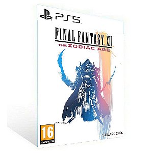 FINAL FANTASY The Zodiac Age - PS5 - PSN  Mídia Digital