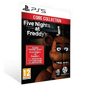 Five Nights at Freddy’s: Core Collection 1, 2 , 3 , 4 -  PS5 - PSN - MÍDIA DIGITAL