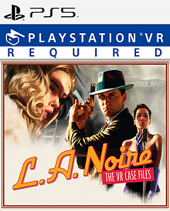 L.A. NOIRE - Versão VR PS5 - PSN MÍDIA DIGITAL