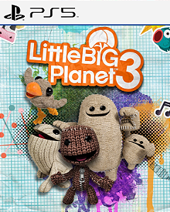 Little big Planet 3 - PS5 INGLÊS - PSN Mídia Digital