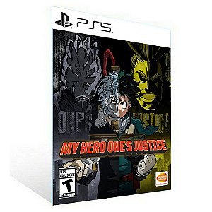 My Hero One's Justice - PS5 - PSN MÍDIA DIGITAL