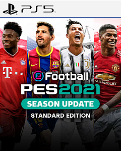 PES 2021 SEASON UPDATE STANDARD EDITION PS5 - PSN Mídia Digital