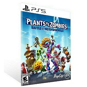 PLANTS VS. ZOMBIES BATTLE FOR NEIGHBORVILLE  - PS5 - PSN MÍDIA DIGITAL