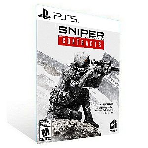 SNIPER GHOST WARRIOR CONTRACTS - PS5 - PSN MÍDIA DIGITAL