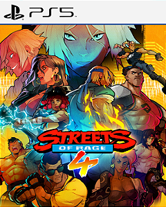 STREETS OF RAGE 4 - PS5 - MÍDIA DIGITAL