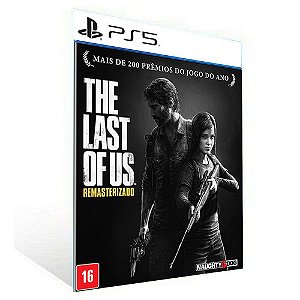 THE LAST OF US REMASTERED - PS5 - PSN MÍDIA DIGITAL