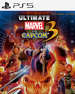 Ultimate Marvel vs. Capcom 3 PS5 - PSN Mídia Digital