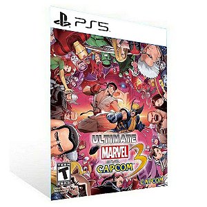 Ultimate Marvel vs. Capcom 3 PS5  - PSN Mídia Digital