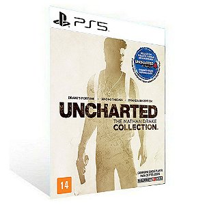 UNCHARTED THE NATHAN DRAKE COLLECTION - PS5 - PSN MÍDIA DIGITAL