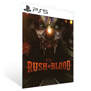 UNTIL DAW RUSH OF BLOOD PS5  - PSN  Mídia Digital