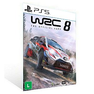WRC 8 FIA WORLD RALLY CHAMPIONSHIP - PS5 - PSN MÍDIA DIGITAL