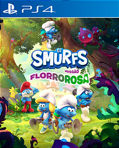 OS SMURFS MISSÃO FLORROROSA - PS4 - PSN MÍDIA DIGITAL