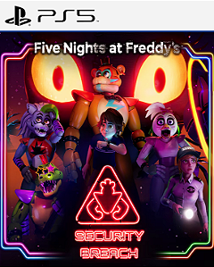 FIVE NIGHTS AT FREDDY'S SECURITY BREACH - PS5 - PSN MÍDIA DIGITAL