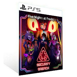 FIVE NIGHTS AT FREDDY'S SECURITY BREACH - PS5 - PSN MÍDIA DIGITAL