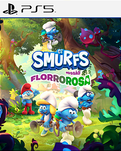 OS SMURFS MISSÃO FLORROROSA - PS5 - PSN MÍDIA DIGITAL