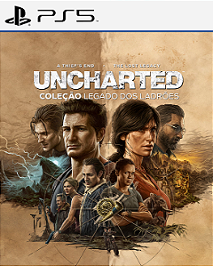 UNCHARTED: Coleção Legado dos Ladrões - PS5 - PSN MÍDIA DIGITAL